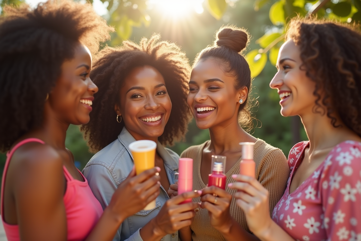 cosmétiques internationaux
