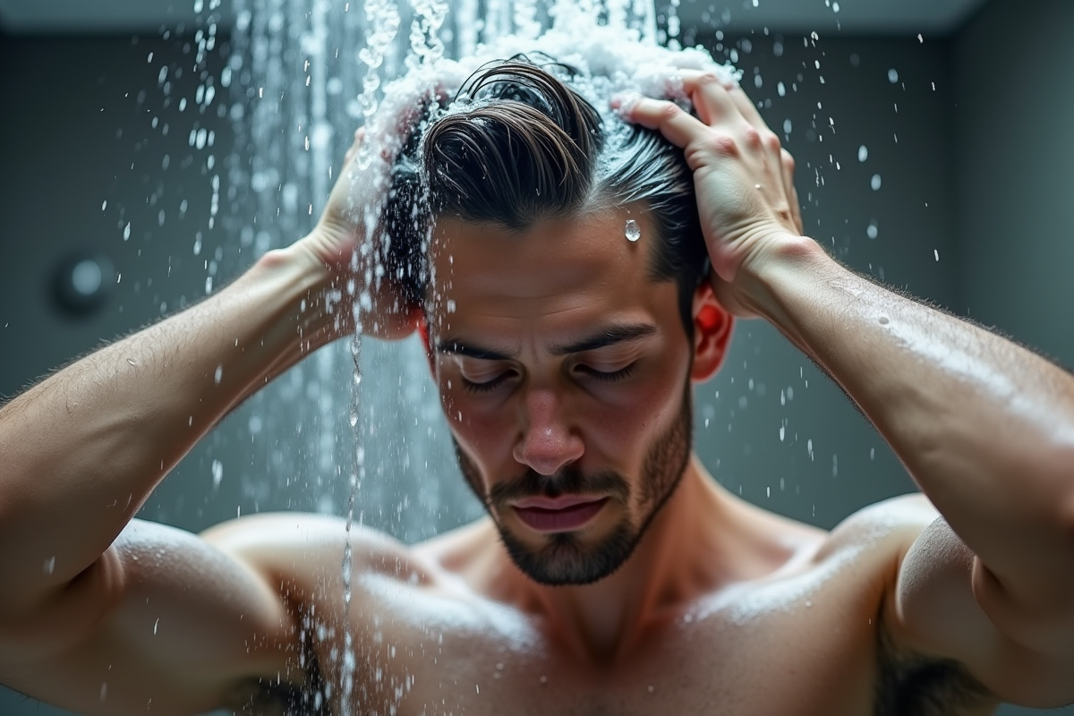 shampooing homme