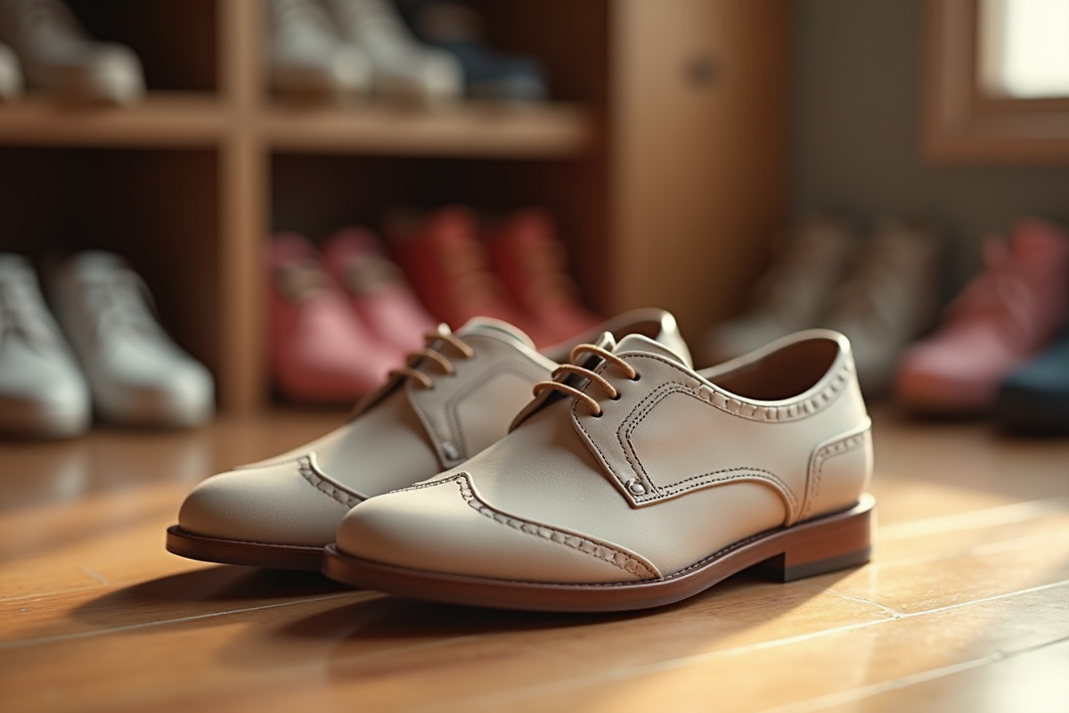 chaussures colorées