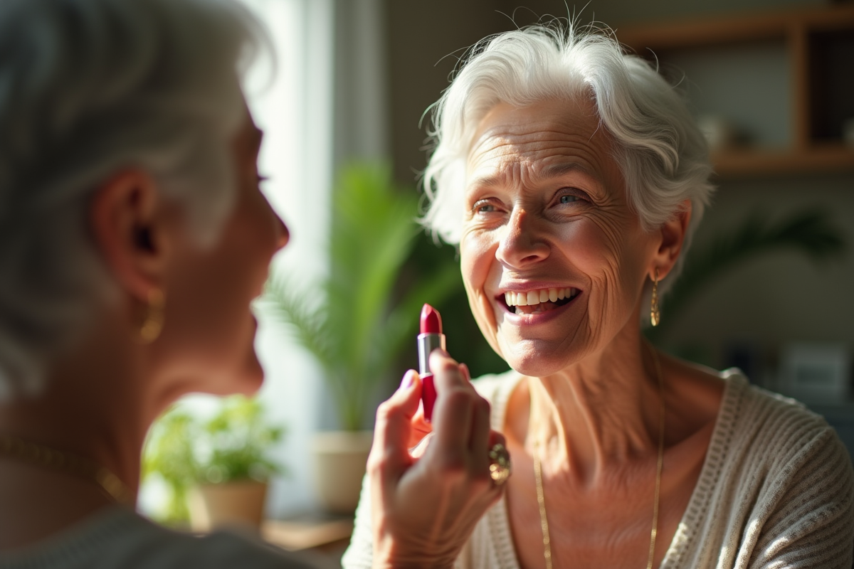 maquillage senior
